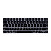 Silicone Keyboard Protector for MacBook Pro 13.3 inch with Touch Bar (2016) / A1706 & A1708, US Version(Black)