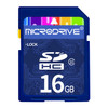 Microdrive 16GB High Speed Class 10 SD Memory Card for All Digital Devices with SD Card Slot