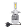 2 PCS H4 DC9-36V / 36W / 6000K(High Beam) 3000K(Low Beam) / 8000LM IP68 Car Double Color LED Headlight Lamps