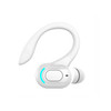 F8 Bluetooth 5.1 Ear-Mounted Stereo Wireless Sports Earphone(White)