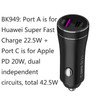 QIAKEY BK949 Dual Ports Fast Charge Car Charger