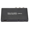 QH021 AV + HDMI To I HDMI 2 To 1 Out Switcher