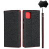 For Google Pixel 4 XL Litchi Texture Lanyard Leather Phone Case(Black)