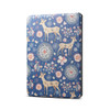 For Amazon Kindle Paperwhite 5 2021 Pattern PU Leather Tablet Case(Elk Blue)