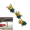 5 PCS Minions Shake hands Pattern Car Sticker Cute Cartoon Waterproof Car Decal, Size: 22x7cm