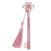 3 PCS Creative Personality Key Pen Fashion Palace Style  Tassel Pendant Gel Pen(Pink G2-19)
