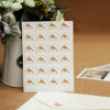 3 PCS Albums Special Paper Corner Stickers Small Fresh Floral Album Paste Phase Angle(Two Butterflies)