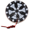 36 LEDs SMD 2835 Motorcycle Modified RGB Light Windmill Flash Atmosphere Lamp, Diameter: 8cm, DC 12V