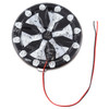 30 LEDs SMD 2835 Motorcycle Modified RGB Light Windmill Flash Atmosphere Lamp, Diameter: 10cm, DC 12V