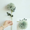 Dandelion Flower Ball Simulation Flower Home Decoration Wedding Bouquet(Green)