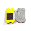 3 PCS Magnetic Small Bone Felt Whiteboard Wiping Preschool Special Student Stationery(Yellow)