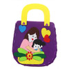 Non-woven Fabric DIY Cartoon Paste Hand Sewing Bag Fabric Bag(Mother and Daughter)