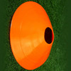 10 PCS Football Training Sign Disc Sign Cone Obstacle Football Training Equipment(Orange)