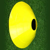 10 PCS Football Training Sign Disc Sign Cone Obstacle Football Training Equipment(Yellow)
