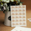 2 PCS Cartoon Animal Album Corner Stickers Accessories Hand-paste Products(Reading Monkey)