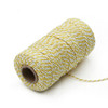 Two-color Cotton Thread Handmade DIY Drawstring Gift Box Packing Rope 2mm Thick (100m / Roll)(14)