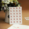 2 PCS Cartoon Animal Album Corner Stickers Accessories Hand-paste Products(Monkey)