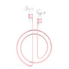 For Xiaomi Air Earphone Silicone Lanyard Anti-lost Rope(Pink)