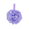 Thicken Lace Polyfoam Bath Ball Bath Flower with Rope(Purple)