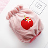 Children Autumn and Winter Short Cartoon Fruit Pattern Anti-fouling Cuffs Protective Sleeves, Size:One Size(Apple)
