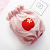 Children Autumn and Winter Short Cartoon Fruit Pattern Anti-fouling Cuffs Protective Sleeves, Size:One Size(Apple)