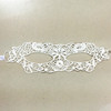 Masquerade Party Dance Sexy Lady Lace Delight Mask(White)