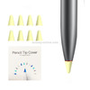 8 PCS Non-slip Mute Wear-resistant Nib Cover for M-pencil Lite (Yellow)