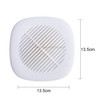 Square Sink Filter Bathroom Anti-hair Toilet Floor Drain Cover Home Kitchen Sewer Pool Filter(White)