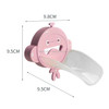 Silicone Monkey Shape Children Cartoon Faucet Water Sink Baby Hand Washing Auxiliary Extender(Pink)