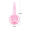 Sweet Lollipop Portable Scissors Home Furnishing Tool DIY School Office Supplies(Pink)