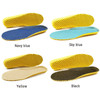 5 Pairs Stretch Breathable Deodorant Running Cushion Insoles, Shoe Size:39(Deep Blue)