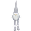 Christmas Decorations Dolls Faceless Elderly Dolls Window Decorations(Grey)