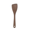 Long Handle Unpainted Chicken Wings Wooden Spatula Kitchen Utensils, Style:Oblique Spade