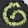 10 PCS 1M Simulation Orchids String Wedding Arrangement Flower Strip Stage Decoration Supplies(Light Green)