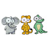 5 PCS Cartoon Animals Acrylic Material Refrigerator Magnet(Elephant)