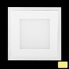 15W Warm White LED Square Panel Light, Luminous Flux: 1400lm, Size: 16cm x 16cm x 3.2cm