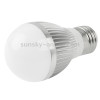 E27 4W LED Ball Steep Light Bulb, Luminous Flux: 360LM,  White Light, Adjustable Brightness, AC 85-265V