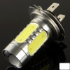 H7 11W White LED Fog Light for Vehicles, DC 12-24V