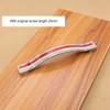 4 PCS Crystal Color Diamond Modern Wardrobe Door Cabinet Wine Cabinet Fashion Drawer Handle, Hole Distance: 128mm(Red)