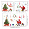 Christmas Stores Showcase Glass Removable Stickers Festival Wall Stickers Decoration, Size: 60 x 90cm