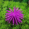 3 PCS Aquarium Articles Decoration TPR Simulation Sea Urchin Ball Coral with Point, Size: M, Diameter: 10cm(Purple)