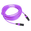 XRL Male to Female Microphone Mixer Audio Cable, Length: 1.8m (Purple)