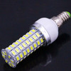 E14 6.0W 520LM Corn Light Bulb, 72 LED SMD 5730, White Light, AC 220V