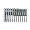 12 PCS 50mm Plum Blossom Hollow Bit Multifunctional Peeling Bit Set