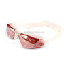 YJ003 Electroplating HD Anti-fog Swimming Glasses Waterproof Diving Equipment for Man and Women(Red)