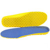 5 Pairs Stretch Breathable Deodorant Running Cushion Insoles, Shoe Size:35(Deep Blue)