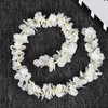 10 PCS 1M Simulation Orchids String Wedding Arrangement Flower Strip Stage Decoration Supplies(Milk White)