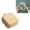 Medicine Packaging Box Portable Portable Storage Box Small Medicine Box(Yellow)