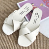 Fashion Casual Outer Wear Waterproof Flat Slipper, Size:40(Beige)