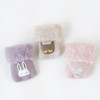 3 Pairs Baby Autumn and Winter Plus Velvet Thick Cartoon Tube Socks, Size:M(Carton Girl Baby)